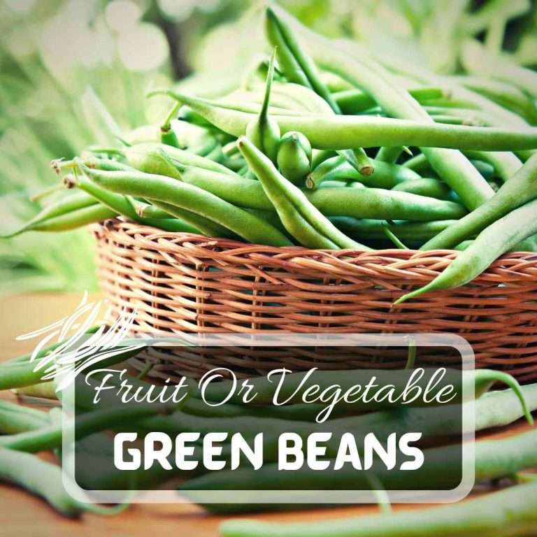 Are Green Beans Fruits Or Vegetables Futured